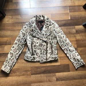 Steve Madden Animal Print Jacket